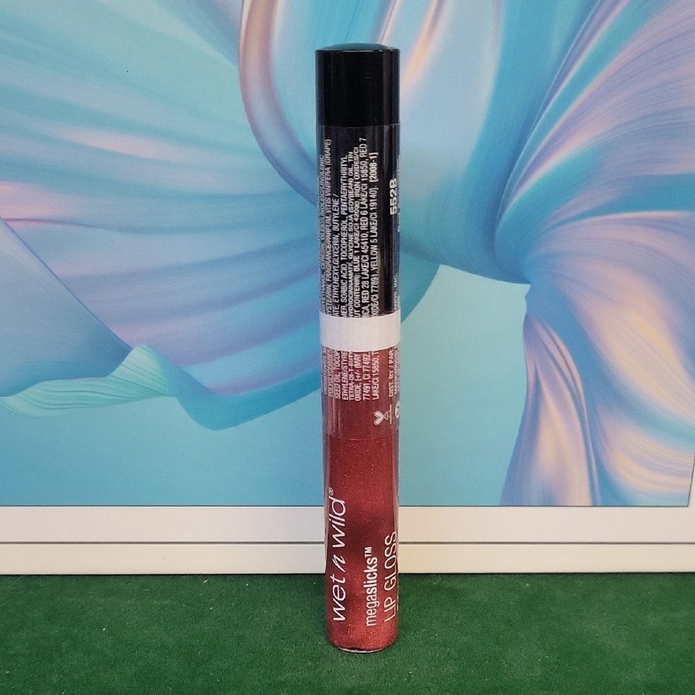 Wet n Wild MegaSlicks 562B Red Sensation Lip Gloss New Sealed Tube